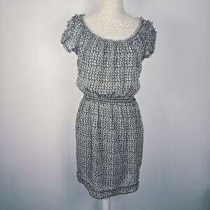 Max Studio Textured Black and White Dress Womens Size Medium